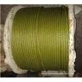 Ungalvanized Steel Wire Rope with Golden Color